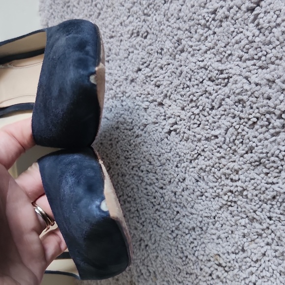 Navy Zala Block Heel Pump Marc Fisher LTD, Size 11 - Picture 3 of 9